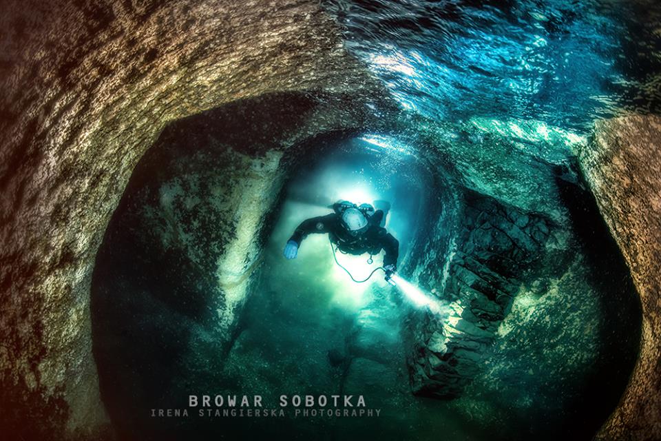browar sobotka underwater photography by irena stangierska