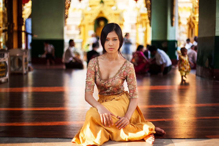 myanmar woman by mihaela noroc
