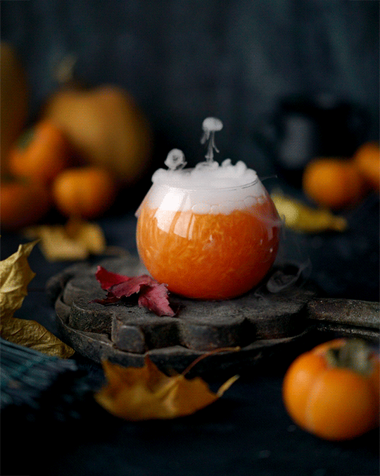 13 food lifestyle photography pumpkin squirts by daria khoroshavina