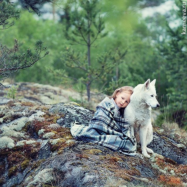 13 dog kid photography by elena karneeva