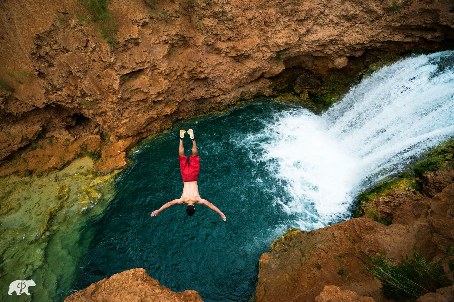 stunning picture deep dive by chris burkard
