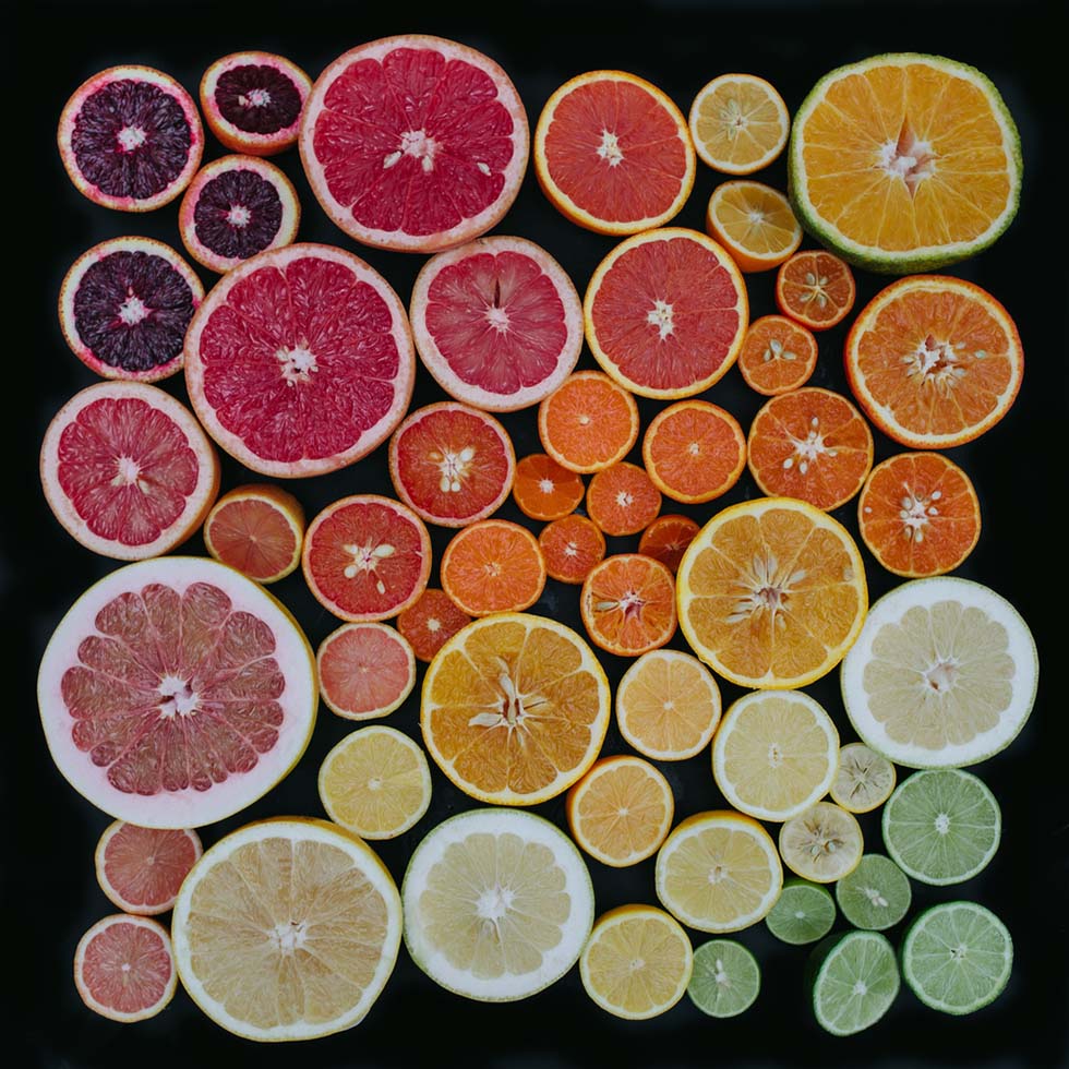 arrange objects photography idea fruits emily blincoe