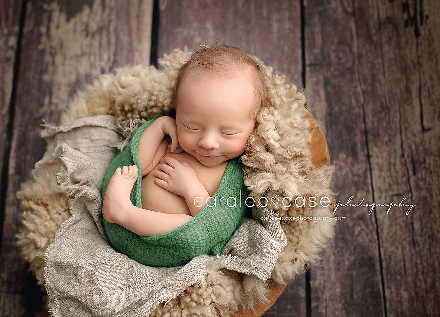 newborn photography baby by caralee