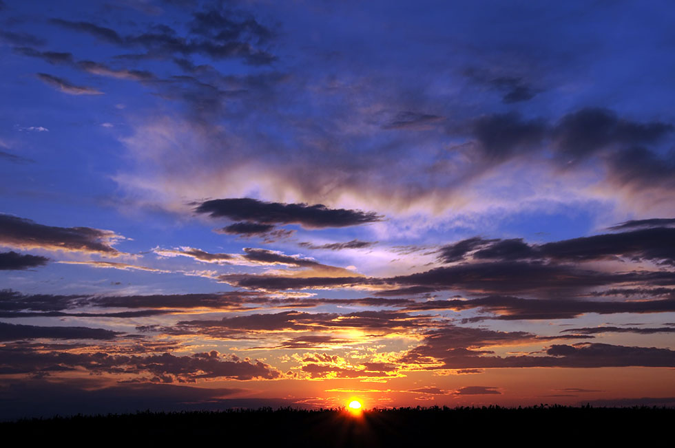 sunset sky photography