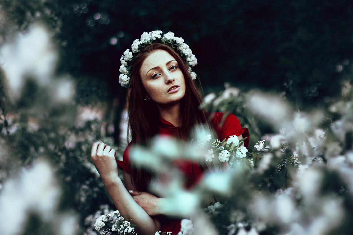 beautiful portrait photography by caamila