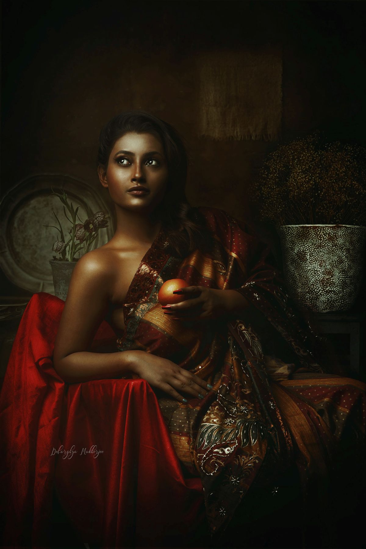 portrait photography indian beauty by debarghya mukherjee