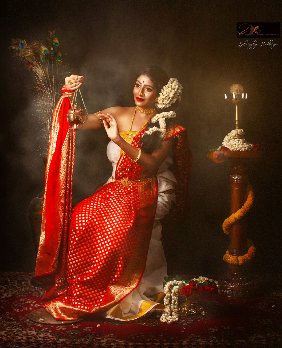 portrait photography indian devotion by debarghya mukherjee
