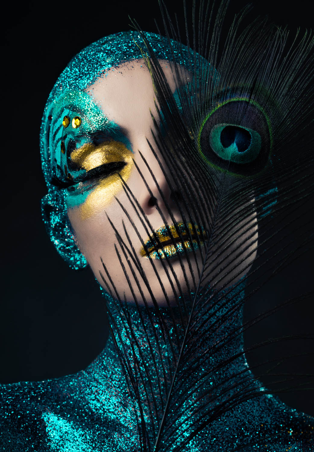 portrait beauty photography peacock by alfredo sanchez