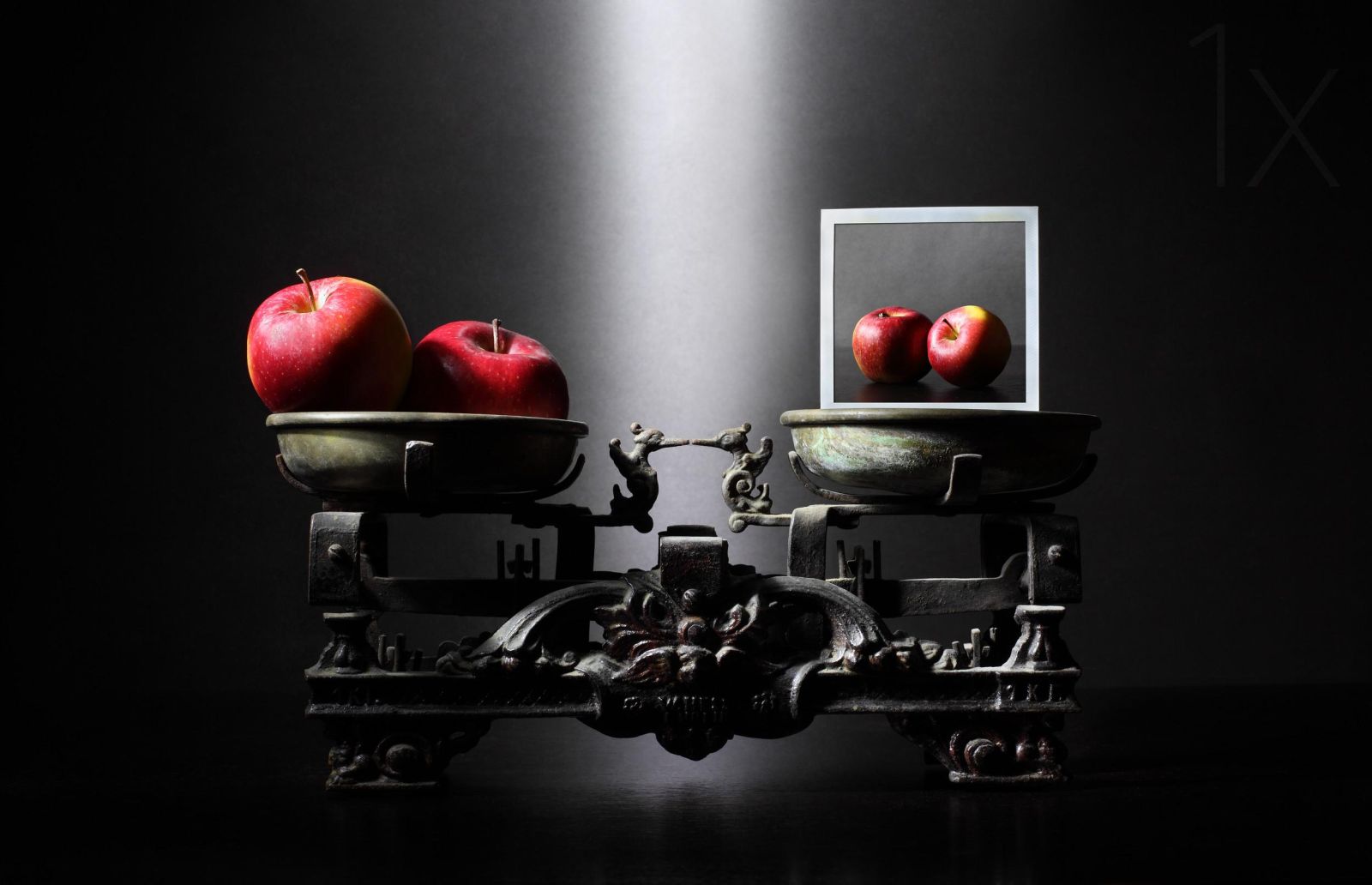18 vintage photography weigh machine apple by victoria ivanova